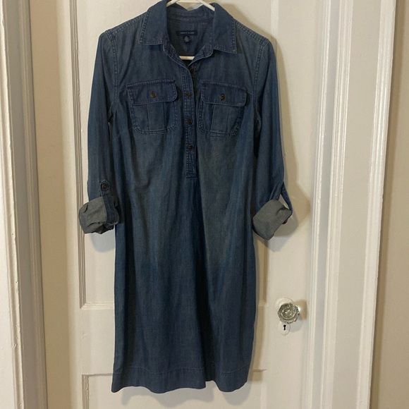 Tommy Hilfiger Dresses & Skirts - long sleeve TH denim dress